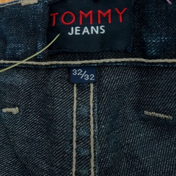 NEW: Rare 🔥 Y2K Tommy Jeans Rancher sz 32 with Patches Vintage year 2000 sample - Picture 12 of 13
